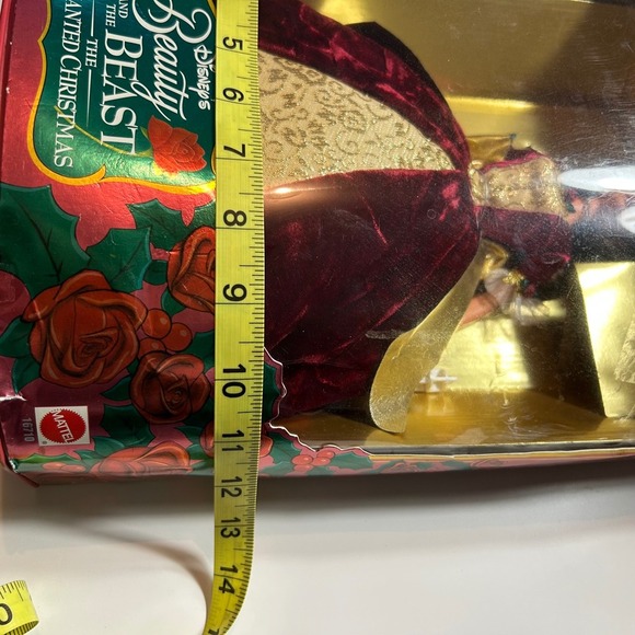 Disney Holiday Princess Belle Doll Beauty Beast Enchanted Christmas Ornament - Picture 10 of 10